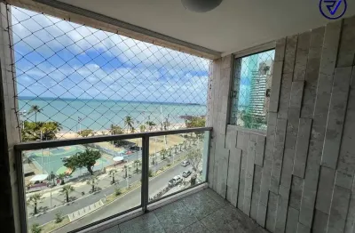 Apartamento com 3 quartos à venda na avenida beira mar, 3300, meireles, fortaleza, 182 m2 por r$ 2.550.000