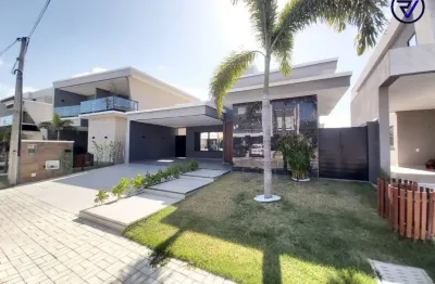 Casa em condomínio fechado com 3 quartos à venda na santa rita de cassia, 100, urucunema, eusébio, 180 m2 por r$ 1.100.000