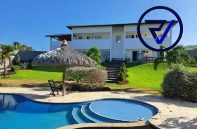 Casa com 3 quartos à venda na avenida das dunas, 3618, cumbuco, caucaia, 331 m2 por r$ 2.500.000