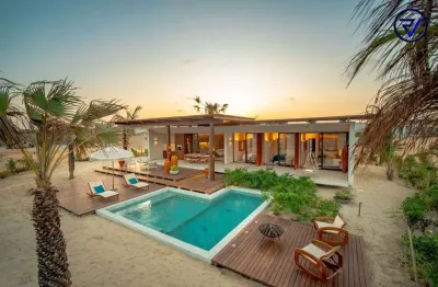 Casa em condomínio fechado com 3 quartos à venda na loteamento praia canoé, 100, canto da barra, fortim, 256 m2 por r$ 3.140.668