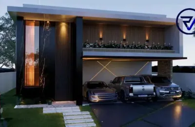 Casa em condomínio fechado com 5 quartos à venda na nicarágua, 29, cidade alpha, eusébio, 411 m2 por r$ 4.500.000