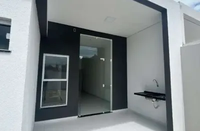 Casa com 2 quartos à venda na da olária, 585, mangabeira, eusébio, 64 m2 por r$ 300.000