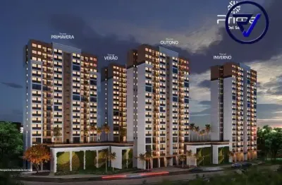 Apartamento com 2 quartos à venda na deputado sebastião brasilino de freitas, 49, parque del sol, fortaleza, 43 m2 por r$ 399.415