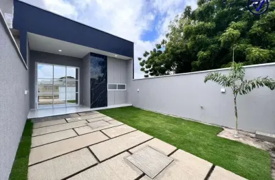 Casa com 3 quartos à venda na Jasmin, 112, Vereda Tropical, Eusébio, 93 m2 por R$ 345.000