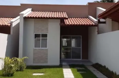 Casa com 3 quartos à venda na rua manoel felipe da silva, 615, olho d'água, eusébio, 75 m2 por r$ 309.000