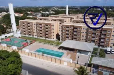 Apartamento com 2 quartos à venda na brasília, 279, centro, eusébio, 49 m2 por r$ 265.000