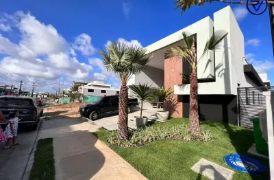 Casa em condomínio fechado com 3 quartos à venda na avenida atlântica, 1, cidade alpha, eusébio, 176 m2 por r$ 1.430.000