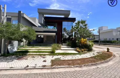 Casa em condomínio fechado com 4 quartos à venda na atlântica, 2303, cidade alpha, eusébio, 302 m2 por r$ 2.450.000