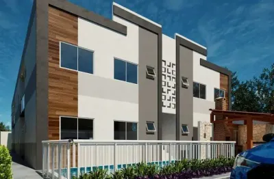 Apartamento com 2 quartos à venda na Rua Presidente Castelo Branco, 626, Grilo, Caucaia, 54 m2 por R$ 222.000