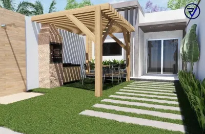 Casa com 3 quartos à venda na Rua Francisca Pereira Lima, 619, Jardim Icaraí, Caucaia, 102 m2 por R$ 338.000