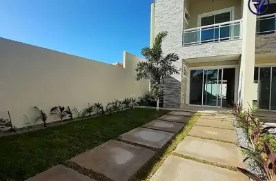 Casa em condomínio fechado com 3 quartos à venda na Rua Antônia Sá E Silva, 742, Tamatanduba, Eusébio, 119 m2 por R$ 590.000