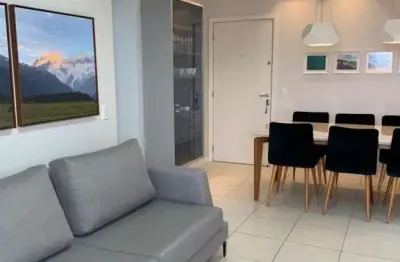 Apartamento 2 quartos, suite, mobiliado, centro de criciúma