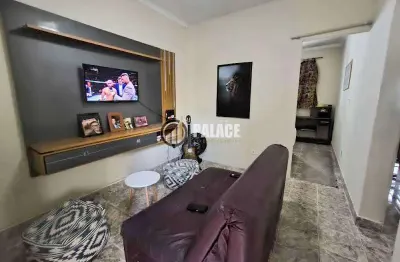 Kitnet com 1 quarto, guilhermina, praia grande - r$ 200 mil, cod: 3683