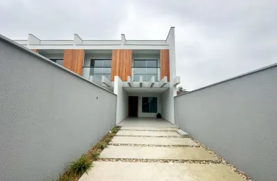 Sobrado geminado novo no bairro boa vista, com 01 suíte + 02 dormitórios