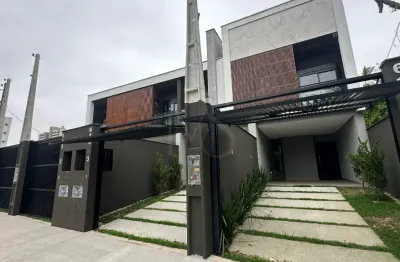 Sobrado geminado com 1 suíte + 2 dormitórios no anita garibaldi
