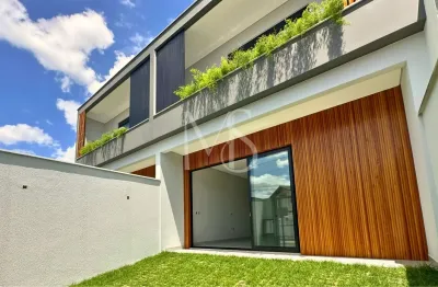 Geminado de Alto Padrão com piscina no Loteamento Santos Dumont