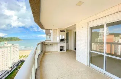 Aparatamento de alto padrão  com vista para o mar no canto do forte em praia grande sp.