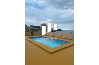 Cobertura triplex 720 metros no boqueirão praia grande..