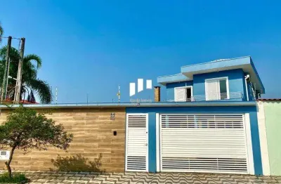 Sobrado alto padrão com piscina e 4 suítes em praia grande sp.