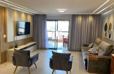 Apartamento 3 suítes na guilhermina em praia grande.