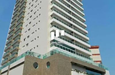 Apartamento 3 dorms decorado com vista para o mar praia grande sp