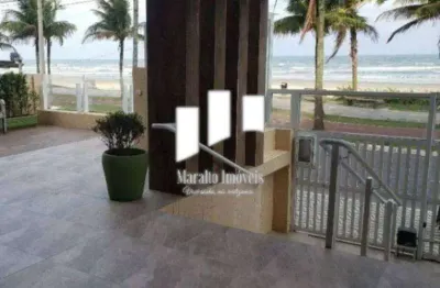 Apartamento de 2 dormitórios em prédio de frente para o mar em praia grande sp.