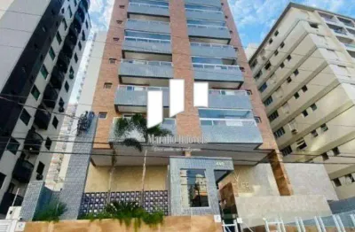 Apartamento de 2 dormitórios com a 200 metros da praia na guilhermina em praia grande sp.