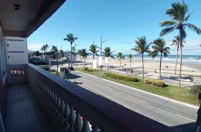 Apartamento com 3 dormitórios de frente para o mar em praia grande sp