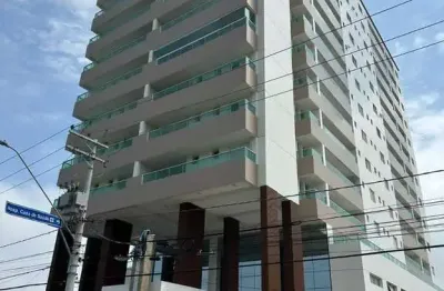 Apartamento novo, 2 dormitórios com vista mar, na mirim em praia grande.