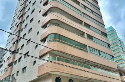 Apartamento de 1 dormitório com sacada gourmet churrasqueira a carvão, na tupi em praia grande.
