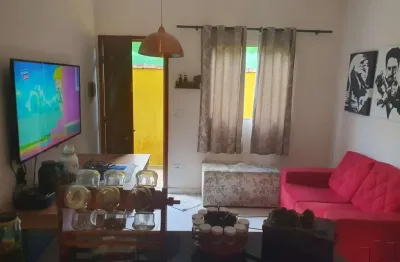 Casa com 2 quartos à venda no jardim samambaia, praia grande  por r$ 190.000