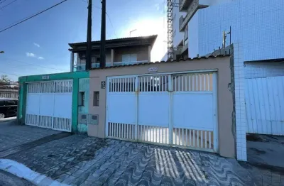 Casa com 2 quartos à venda na avenida presidente castelo branco, 20098, solemar, praia grande por r$ 420.000