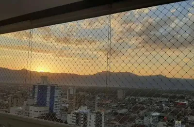 Apartamento à venda em praia grande-sp, bairro tupi: 2 quartos, 1 suíte, 1 sala, 2 banheiros, 1 vaga na garagem, 92m²