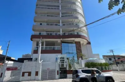 Apartamento de 2 dormitórios com vista lateral para o mar em praia grande sp