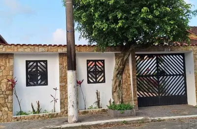 Imperdível! casa à venda em praia grande-sp, maracanã. 2 quartos, 2 suítes, 1 sala, 3 banheiros, 7 vagas de garagem, 129,60 m².