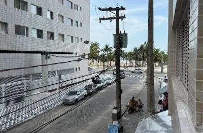 Apartamento a venda em praia grande, vista mar, aviação