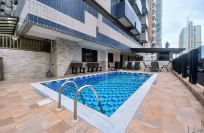 Apartamento com 1 quarto à venda na rua xavantes, 210, tupi, praia grande, 54 m2 por r$ 320.000