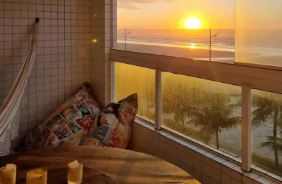 Apartamento para venda no maracanã, praia grande-sp: 2 quartos, 1 suíte, 1 sala, 2 banheiros, 1 vaga de garagem, 86m².