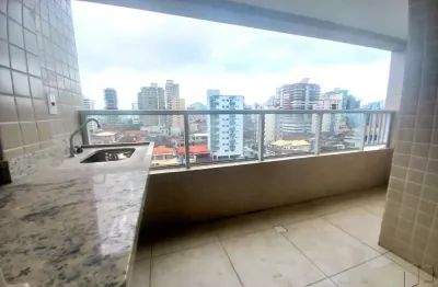 Apartamento com 2 quartos à venda na rua chile, 418, guilhermina, praia grande por r$ 490.000