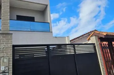 Casa com 3 quartos à venda na rua josé demar peres, 358, balneário maracanã, praia grande por r$ 570.000