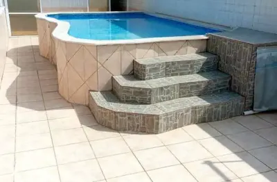Imperdível! casa à venda em praia grande-sp, guilhermina: 3 quartos, 3 suítes, 2 salas, 5 banheiros, 2 vagas, 196,37m².