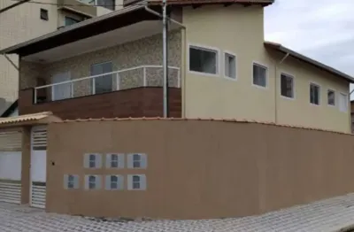 Casa em condomínio fechado com 2 quartos à venda na rua chile, 341, guilhermina, praia grande, 50 m2 por r$ 305.000
