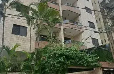 Apartamento à venda na aviação praia grande-sp: 2 quartos, 1 suíte, 1 sala, 2 banheiros, 1 vaga de garagem, 80m² de área.