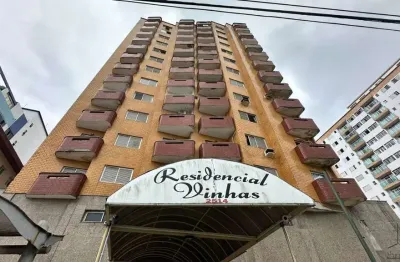 Apartamento com vista para o mar, 3 dormitórios e 2 vagas em praia grande sp
