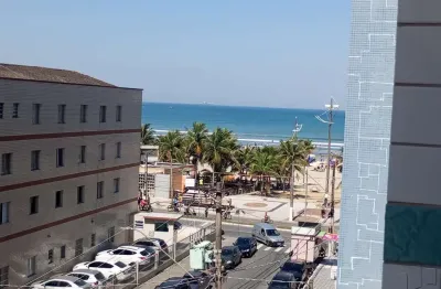 Apartamento no canto do forte com vista para o mar em praia grande sp