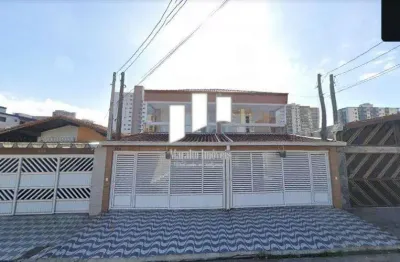 Lindo sobrado mobiliado com 3 dormitórios na guilhermina em praia grande sp.