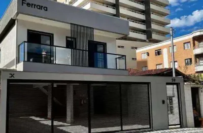 Casa com 2 quartos à venda na Rua Martin Afonso de Souza, 59, Aviação, Praia Grande, 59 m2 por R$ 420.000