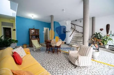 Casa de vila com 4 quartos, 2 suites,  à venda, 250 m² por r$ 2.300.000 - botafogo - rio de janeiro/rj