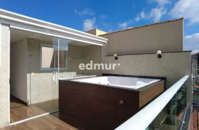 Cobertura com 2 quartos à venda no santa maria, santo andré  por r$ 639.000