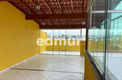 Cobertura com 2 quartos à venda na vila camilópolis, santo andré  por r$ 460.000